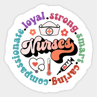 Nurse strong smart Sticker